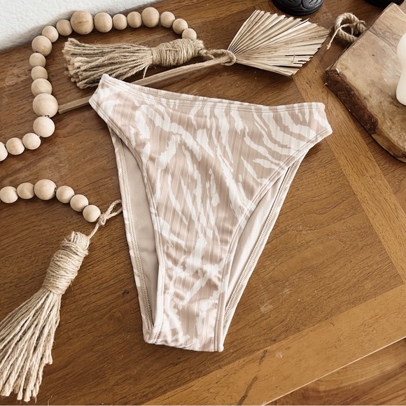 NEUTRAL PRINT TWO PIECE BIKINI SET #0342 - Picture 3 of 12